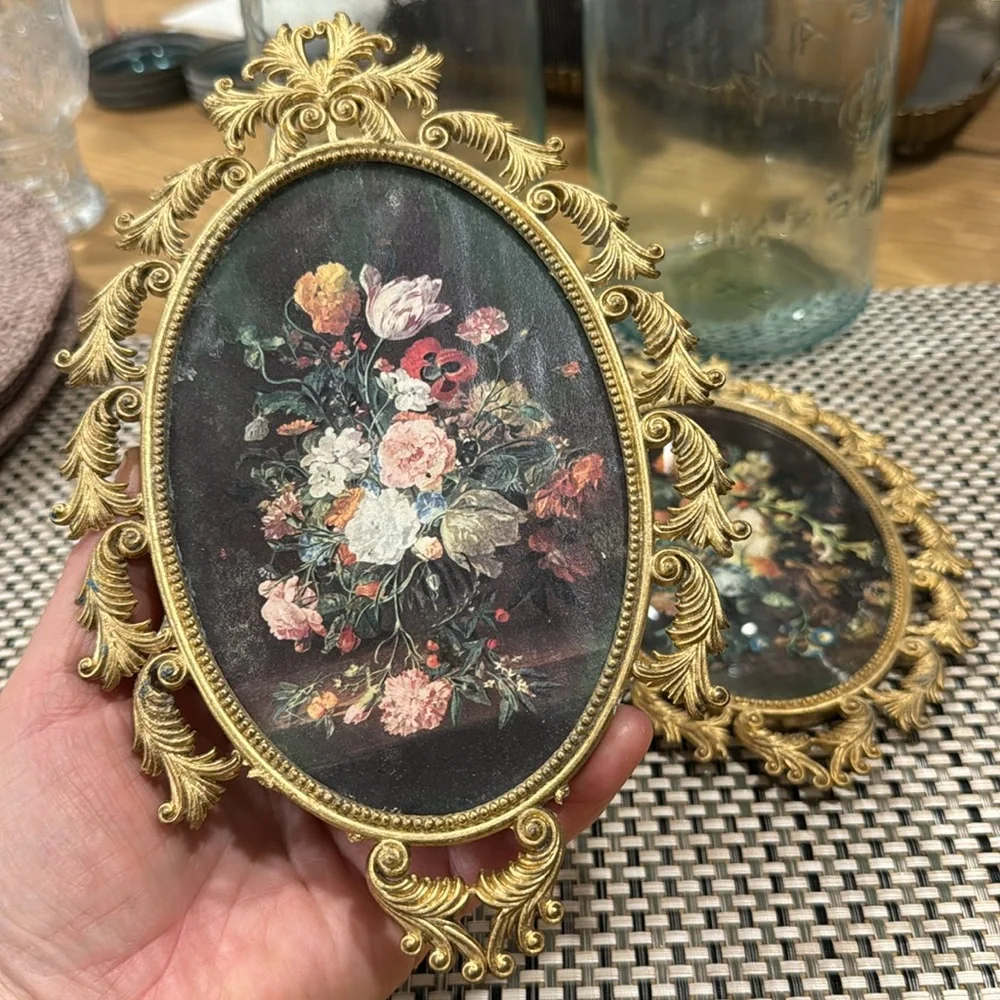 Vintage ornate filagree